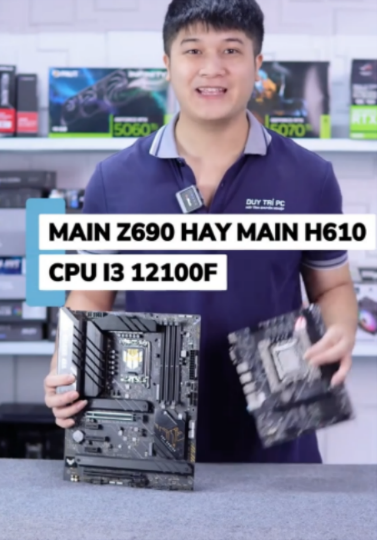 So Sánh Main Z690 Và H610 Cho i3-12100F: Có Đáng Để "Khô Máu"?